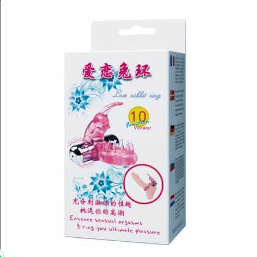 ANILLO VIBRADOR CONEJO ROSA